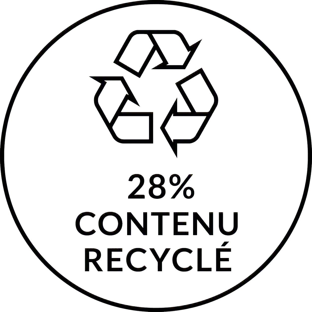 picto stella contenu recyclé